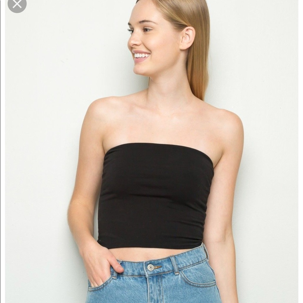 Brandy Melville black tube top